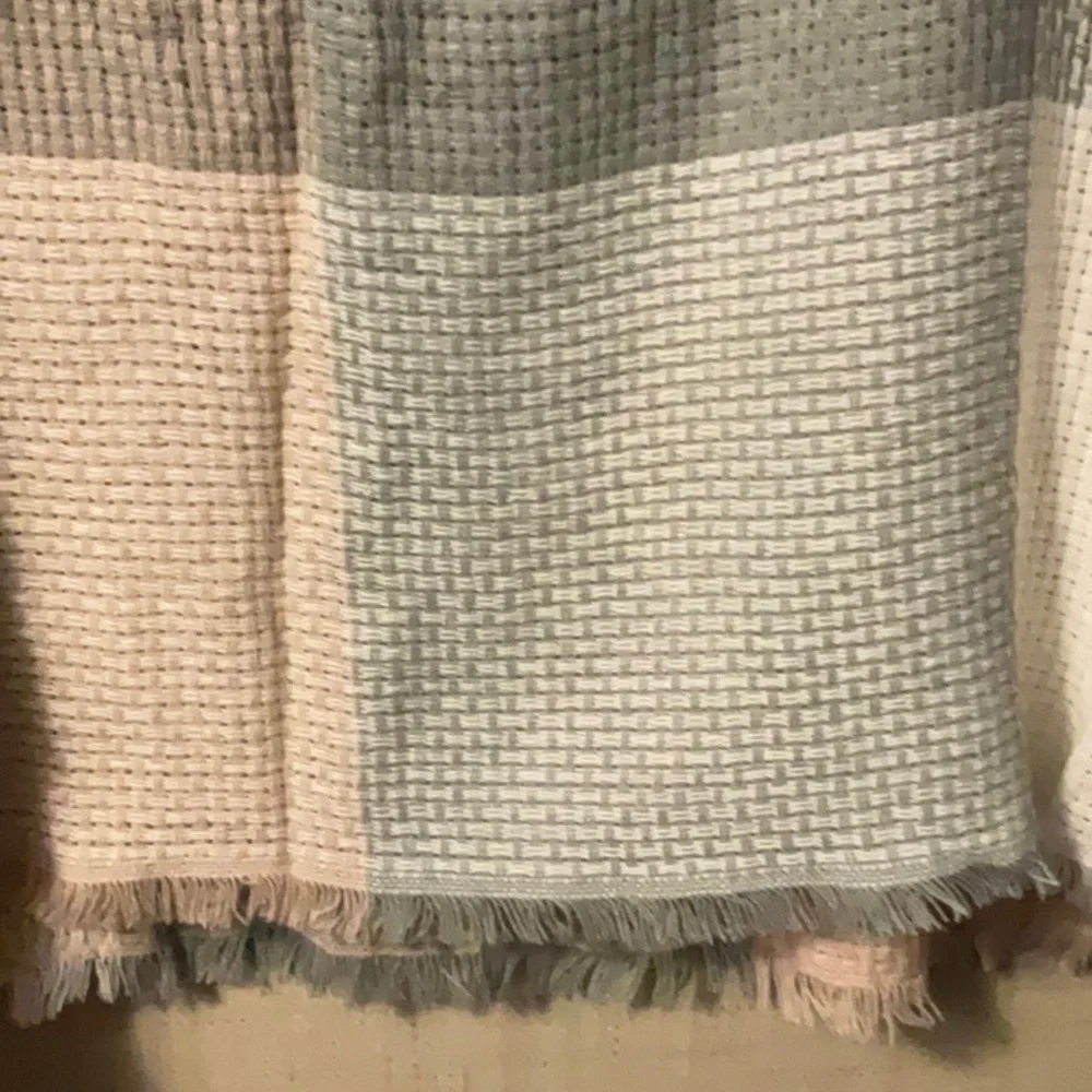 Elegant Multicolor Fringe Wrap